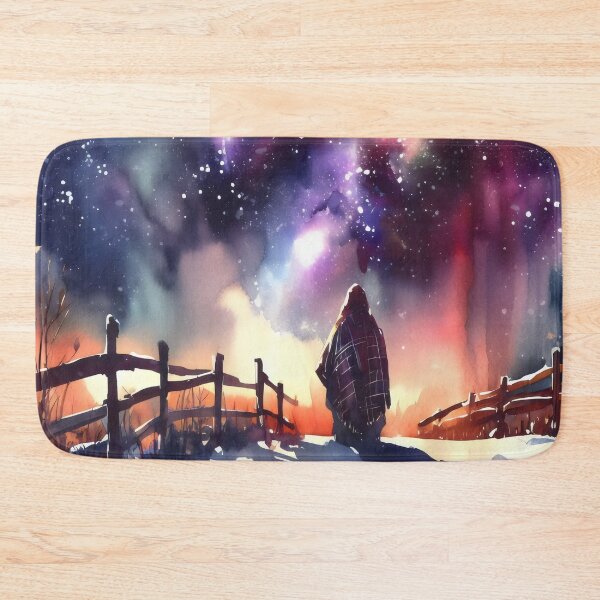 Item preview, Stargazing Dreams — Watercolor Night Sky and Shooting Stars designed and sold by Coffee Lifestyle.