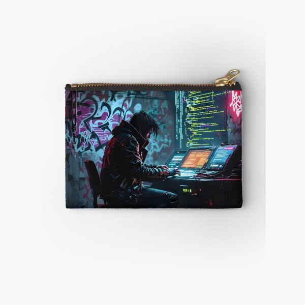 Item preview, Cyberpunk Hacker designed and sold by TrulyRural.