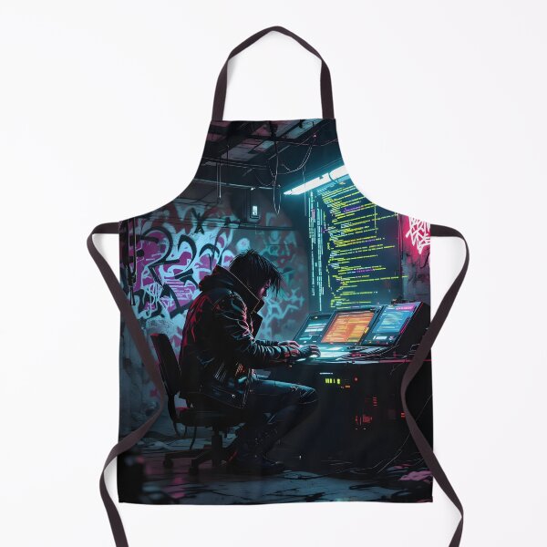 Item preview, Cyberpunk Hacker designed and sold by TrulyRural.