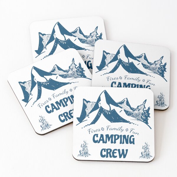 Item preview, “Fires Family Fun Camping Crew" designed and sold by Soukito.