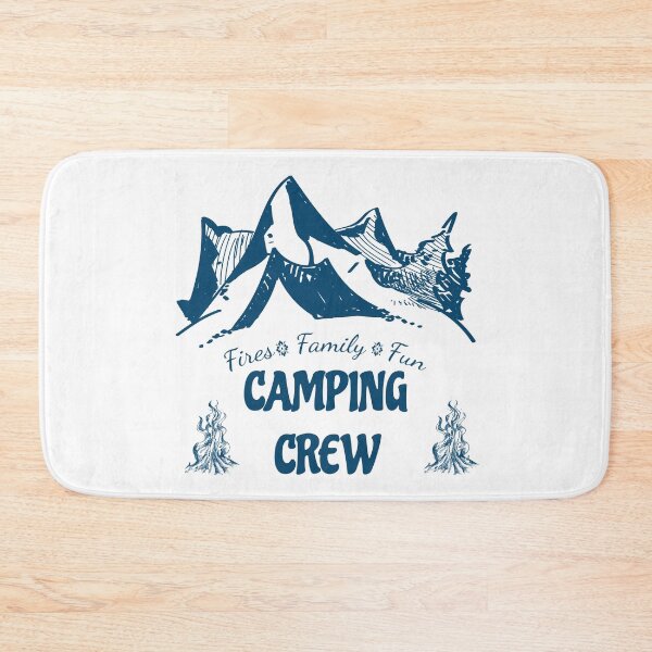 Item preview, “Fires Family Fun Camping Crew" designed and sold by Soukito.