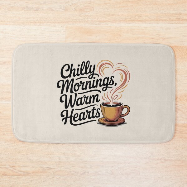 Item preview, Chilly Mornings, Warm Hearts - Cozy Autumn Morning Design designed and sold by Jollys-ArtShop.