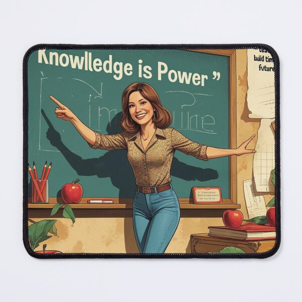 Item preview, Vintage Teacher Tee - Retro Soul, Modern Minds designed and sold by NectarTitania.