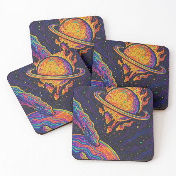 Item preview, Psychedelic Space Explosion — Trippy Cosmic Art designed and sold by From Cyryl with Love.