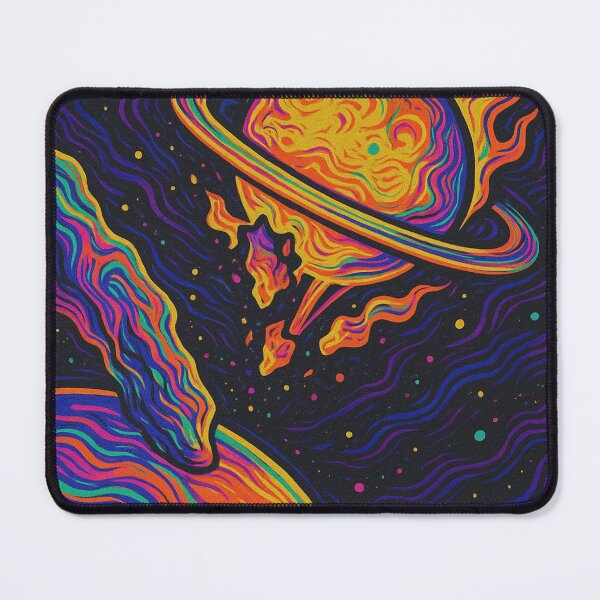 Item preview, Psychedelic Space Explosion — Trippy Cosmic Art designed and sold by Cyryl11.