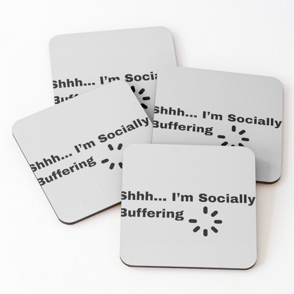Item preview, Socially Buffering designed and sold by Speeders21.