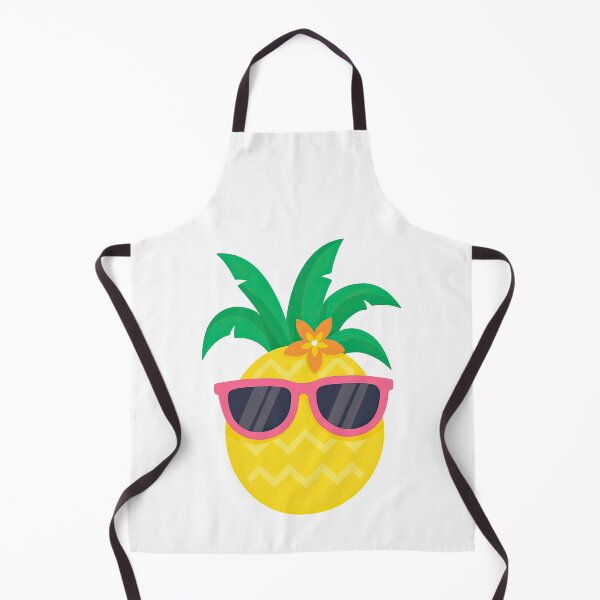 Item preview, Cool Pineapple with Sunglasses and Tropical Flower designed and sold by ArtfulWeave.