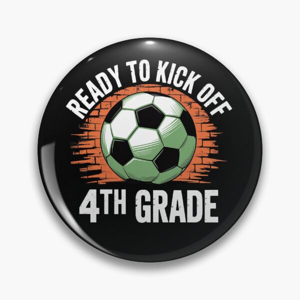Item preview, Ready To Kick Off 4TH Grade First Day Of School designed and sold by BHMARTS.