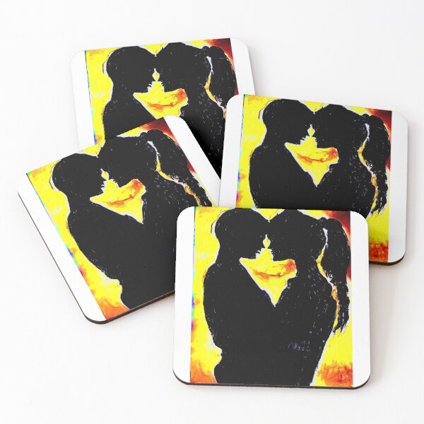 Item preview, Sunset Lovers Together designed and sold by Artist Painter Nicky.