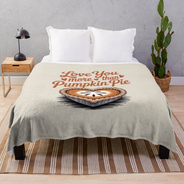Item preview, Love You More Than Pumpkin Pie - Sweet Fall Romance Design designed and sold by Jollys-ArtShop.