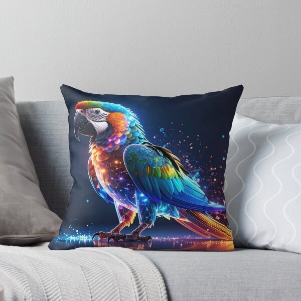 Item preview, Glowing Colorful Parrot designed and sold by GloriousArtSKD.
