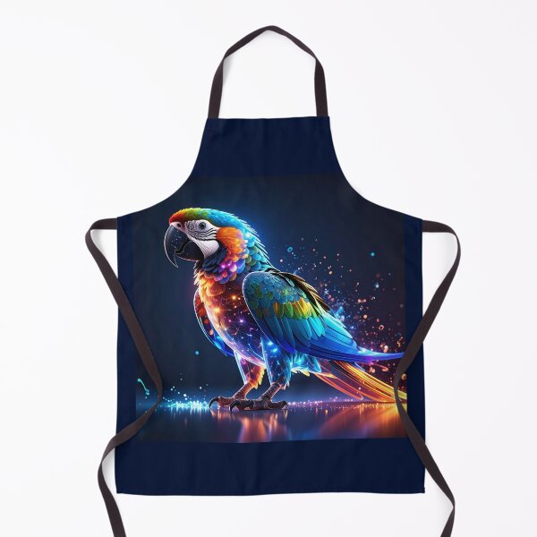 Item preview, Glowing Colorful Parrot designed and sold by GloriousArtSKD.
