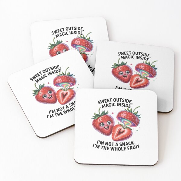 Item preview,  "Sweet Magic Strawberry – Fun Bold Fruit Design" designed and sold by ArghavanMardani.