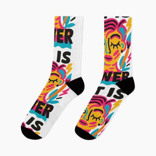 Item preview, ART IS POWER – Bold Abstract Woman Design designed and sold by BeetleDots.