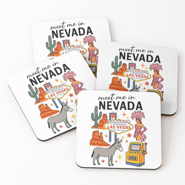 Item preview, Meet Me In Nevada with Icons designed and sold by Pink Pineapple Works.