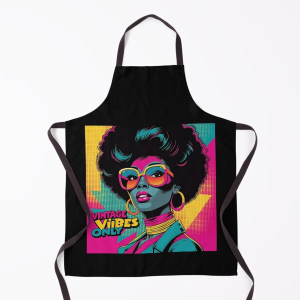 Aperçu de l'œuvre Pop art vintage - Afro Power : l'âme vintage libérée créée et vendue par VibeTwist.
