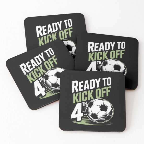 Item preview, Ready To Kick Off 4TH Grade First Day Of School designed and sold by BHMARTS.