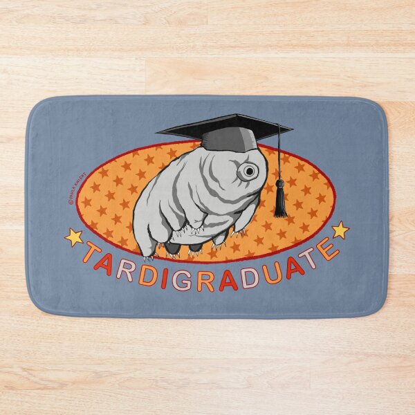 Item preview, Tardigraduate water bear graduation congratulations pun designed and sold by PaulaJKnight .