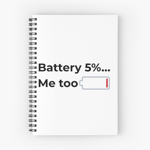 Item preview, Battery Low, Me Too. designed and sold by Speeders21.