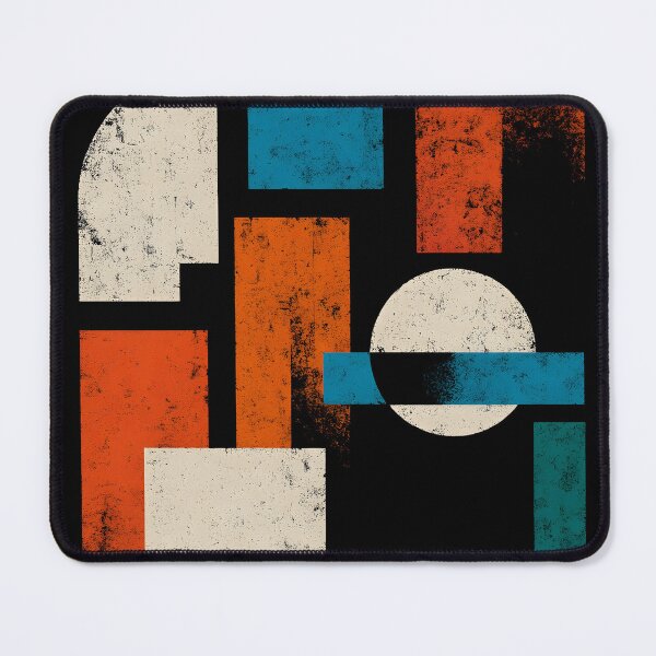 Item preview, Brutalist Abstract – Anti-Design Geometric Chaos designed and sold by JaroPrints.