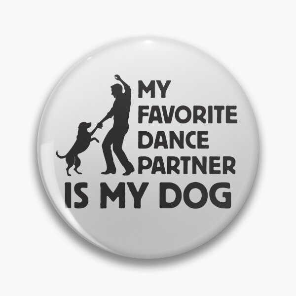 Item preview, Dog Dancing My Favorite Dance Partner Man Black designed and sold by TackyTime.