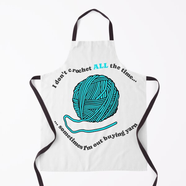 Item preview, I don't crochet ALL the time... designed and sold by karenadams.