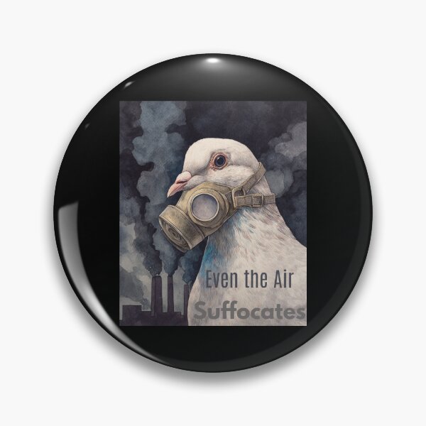 Item preview, Even the Air Suffocates – Watercolor Dove Art designed and sold by Ela-graphicwiz.