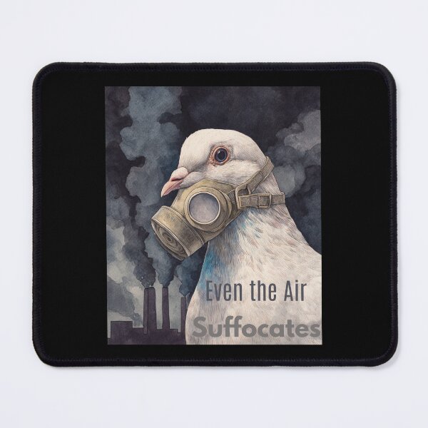 Item preview, Even the Air Suffocates – Watercolor Dove Art designed and sold by Ela-graphicwiz.