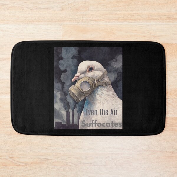 Item preview, Even the Air Suffocates – Watercolor Dove Art designed and sold by Ela-graphicwiz.
