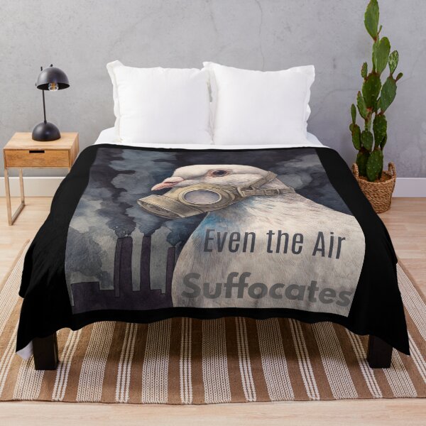 Item preview, Even the Air Suffocates – Watercolor Dove Art designed and sold by Ela-graphicwiz.