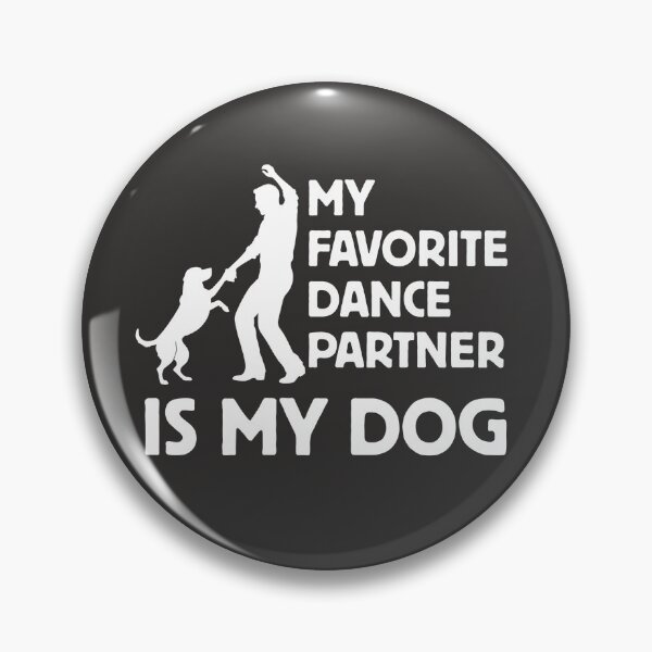 Item preview, Dog Dancing My Favorite Dance Partner Man White designed and sold by TackyTime.