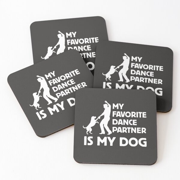 Item preview, Dog Dancing My Favorite Dance Partner Man White designed and sold by TackyTime.
