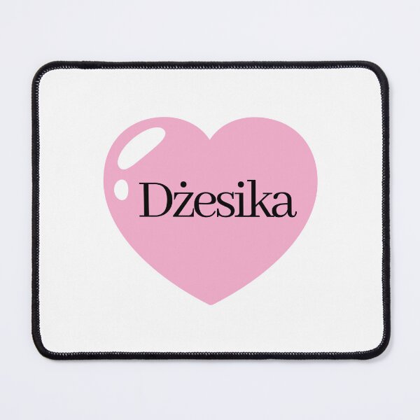 Item preview, Dżesika Name with pink Heart designed and sold by Monika Howarth.