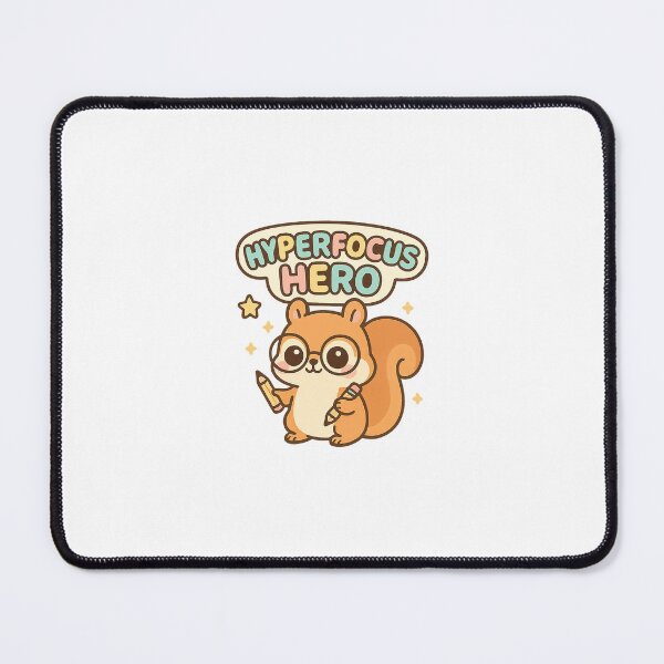 Item preview, Hyperfocus Hero Squirrel designed and sold by ndmedia.