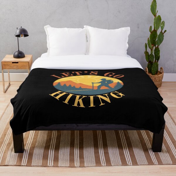Item preview, Let’s Go Hiking – Retro Outdoor Adventure Design designed and sold by ArcadiaSilence.