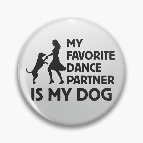 Item preview, Dog Dancing My Favorite Dance Partner Woman Black designed and sold by TackyTime.