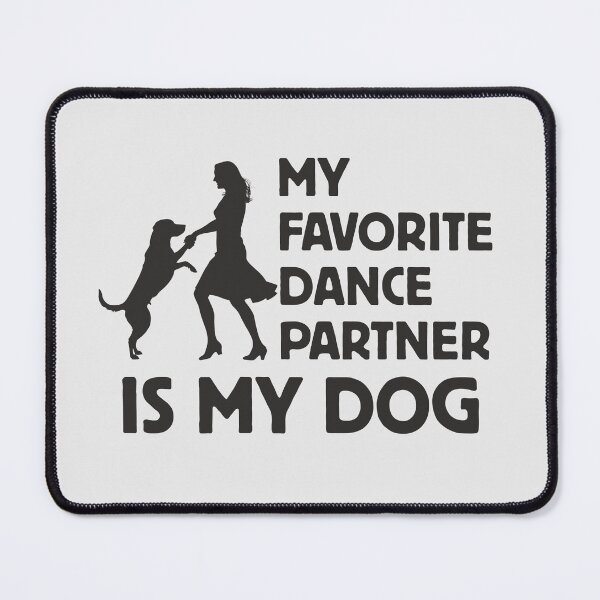 Item preview, Dog Dancing My Favorite Dance Partner Woman Black designed and sold by TackyTime.