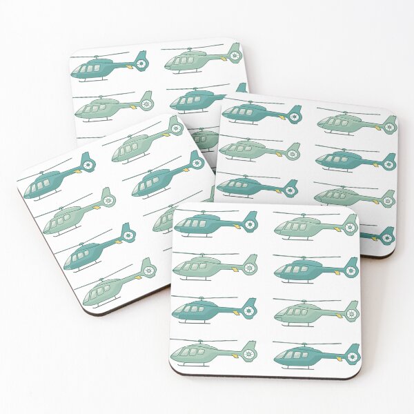 Item preview, Cartoon Helicopters Pattern in Blue Tones designed and sold by ArtfulWeave.