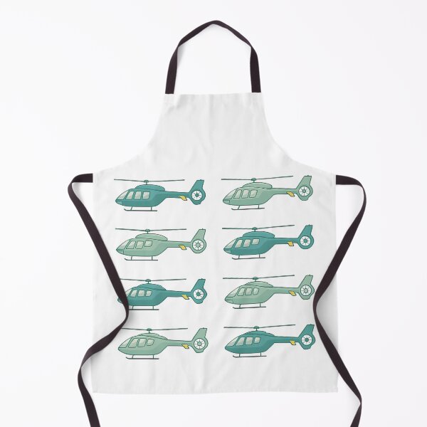 Item preview, Cartoon Helicopters Pattern in Blue Tones designed and sold by ArtfulWeave.