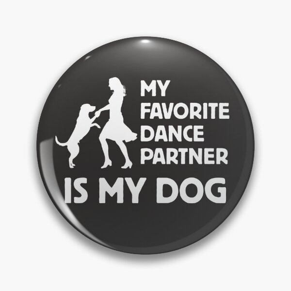 Item preview, Dog Dancing My Favorite Dance Partner Woman White designed and sold by TackyTime.