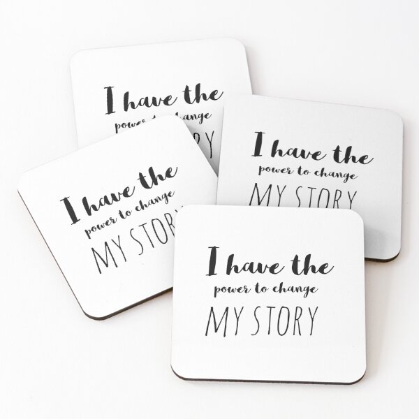 Item preview, I Have the Power to Change My Story – Affirmation – Transformational Typography Design designed and sold by Camila  Ardila.
