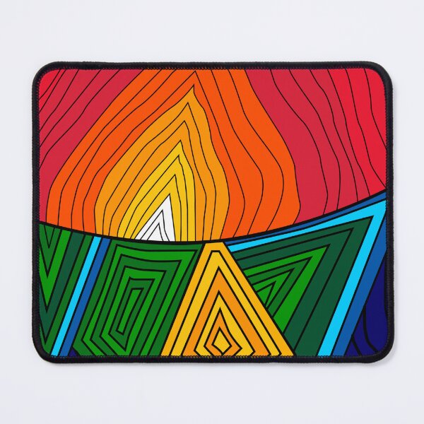 Item preview, Abstract Sunset Illustration designed and sold by Kate Anderson Art.