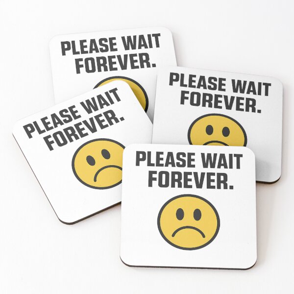 Item preview, Infinite Error – Please Wait Forever designed and sold by LoomisDreams.