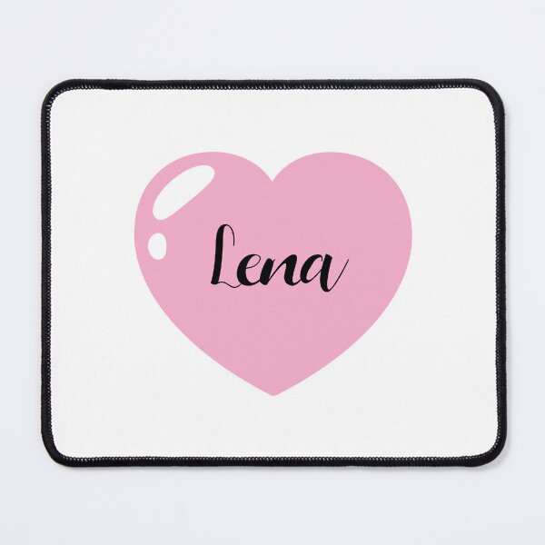 Item preview, Lena Name with pink Heart  designed and sold by Monika Howarth.