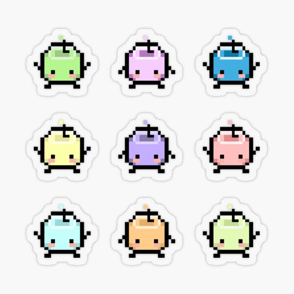 Item preview, Stardew Valley Pastel Junimos designed and sold by CatsCritterDesigns .