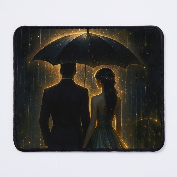 Item preview, Golden Shelter: A Love in the Rain designed and sold by tarotstarostina.