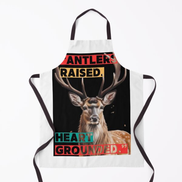 Item preview, “Antlers raised. Heart grounded.” designed and sold by AG Clothing Shop.