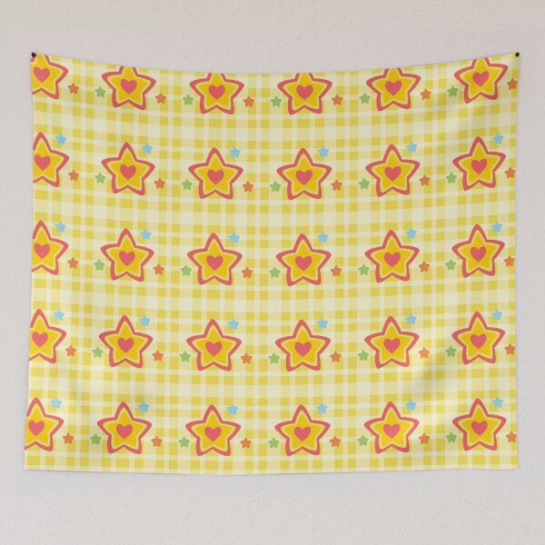 Item preview, Superstar Caring Bear Inspired Plaid designed and sold by joysqueezed-out.