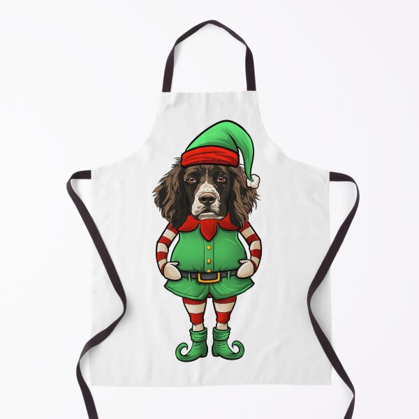 Item preview, Elfo navideño de Springer Spaniel designed and sold by whyitsme.