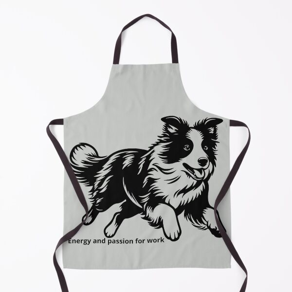 Item preview, Border Collie – Energy, Intelligence & Heart designed and sold by dotitoko.